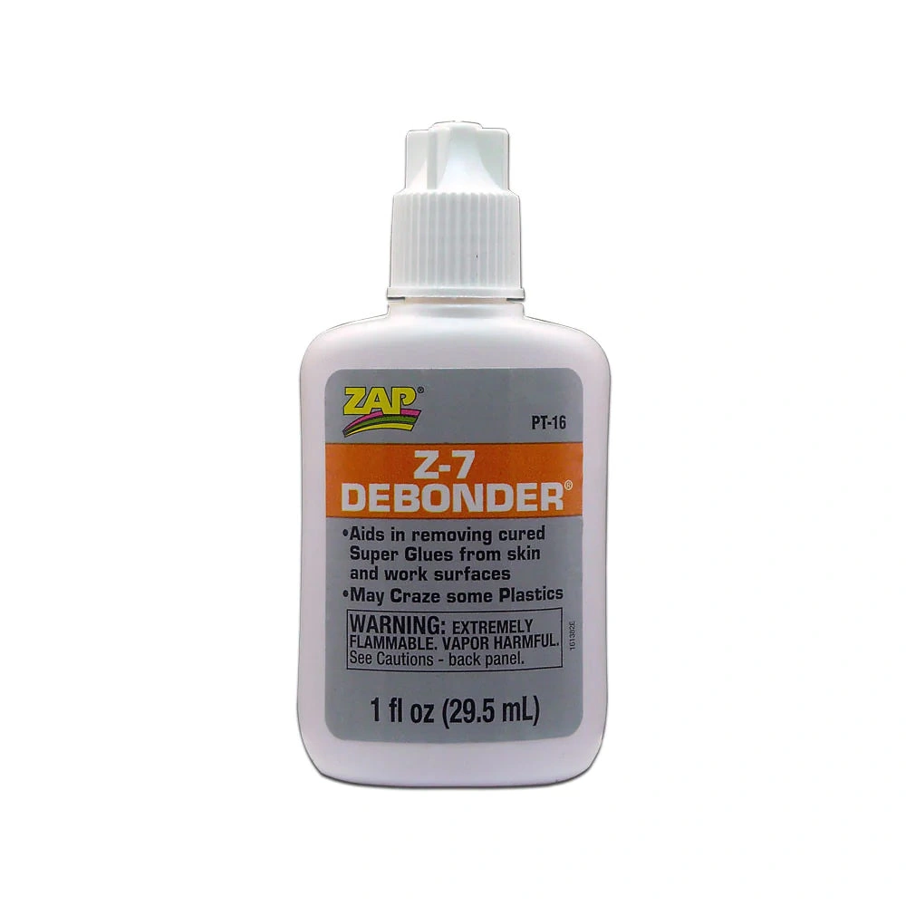 Zap CA Debonder One Ounce The Instant Adhesive Savior Super Strength Dissolver No More Sticky Fingers
