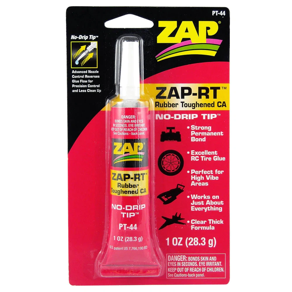 Instant Bond Rubber Tough ZAP-RT CA Glue