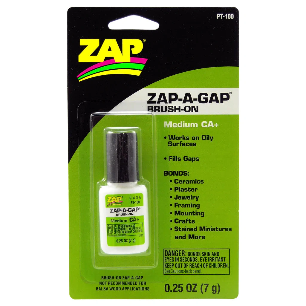 Zap-A-Gap: Green Medium! The Ultimate CA Glue. Quick, Strong, and Ready to Go!